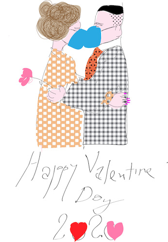 Cartoon: Valentine Day 2020 (medium) by gungor tagged valentine,day,valentine,day
