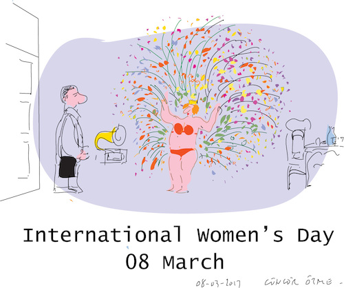 Cartoon: Women Day (medium) by gungor tagged women
