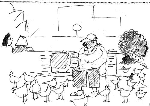 Cartoon: Sea Gulls-2 (medium) by gungor tagged australia