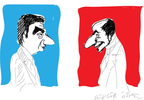 Cartoon: UMP (medium) by gungor tagged france