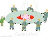 Cartoon: A firefighter trampoline (small) by gungor tagged fireman,safety,net