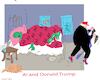 Cartoon: AI is sleeping (small) by gungor tagged trump,and,sleeping,ai