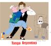 Cartoon: Argentina tango (small) by gungor tagged argentine,tango,2026