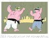 Cartoon: Ashura rituals (small) by gungor tagged ashura,for,two