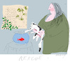 Cartoon: Cat and Fish (small) by gungor tagged cat