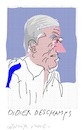 Cartoon: Didier Deschamps (small) by gungor tagged france