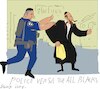 Cartoon: Domestic violence (small) by gungor tagged police,vesus,black