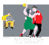 Cartoon: Election Tango in Berlin (small) by gungor tagged election,in,germany,2021