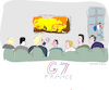 Cartoon: G 7 Summit 2019 (small) by gungor tagged france