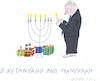 Cartoon: Hanukkah (small) by gungor tagged israel