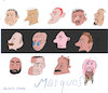 Cartoon: Masks from 2025 (small) by gungor tagged masks,from,2025