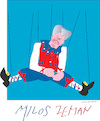 Cartoon: Milos Zeman (small) by gungor tagged czech,republic