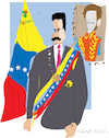 Cartoon: Nicolas Maduro Moros (small) by gungor tagged venezuela