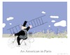 Cartoon: Paris Exit (small) by gungor tagged usa