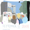 Cartoon: Remembering Sept 11 (small) by gungor tagged remembering,sept,11