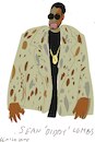 Cartoon: Sean Diddy Combs (small) by gungor tagged leader,of,hip,hop
