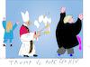 Cartoon: Trump Vs Pope Leo (small) by gungor tagged trump,versus,pope,leo