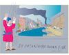 Cartoon: Virginity of Russia (small) by gungor tagged st,petersburg,is,under,fire