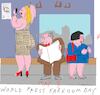 Cartoon: W Press Freedom day 2026W (small) by gungor tagged world,press,freedom,day