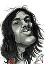 Cartoon: John Frusciante (small) by Tomek tagged john,frusciante,red,hot,chill,peppers