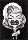 Cartoon: Marilyn Monroe (small) by Tomek tagged caricature,marilyn,monroe