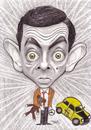 Cartoon: Mr. Bean (small) by Tomek tagged rowan,atkinson