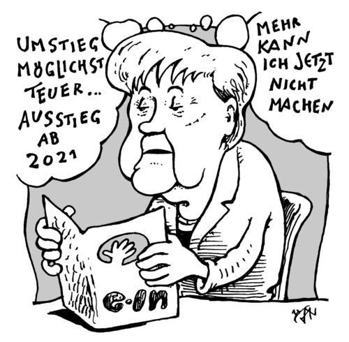 Cartoon: ab statt bis (medium) by JP tagged atomausstieg,energiewende,atomkraft,reserve