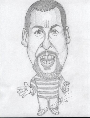 Cartoon: Adam Sandler (medium) by astrocaricaturas tagged adam,sandler