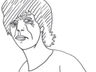 Cartoon: Mike Jagger (medium) by Backrounder tagged musician