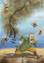 Cartoon: Flight Of The Bumble Bee (small) by gereksiztarama tagged nikolai rimsky korsakov