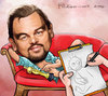 Cartoon: Leonardo DiCaprio (small) by putuebo tagged titanic,oscar