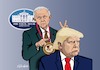 Cartoon: Trump Sessions (small) by ESchröder tagged trump,donald,president,usa,jeff,sessions,justizminister,washington,white,house,ministerrücktrittsangebot,misstrauen,cartoon,eschröder