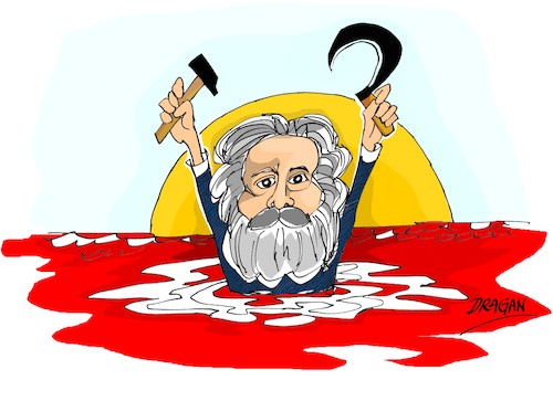 Cartoon: 5 mayo-nace Karl Marx (medium) by Dragan tagged karl,marx