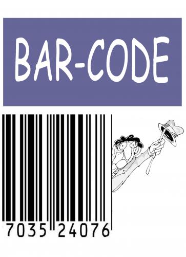 Cartoon: BAR- CODE (medium) by Dragan tagged bar,code