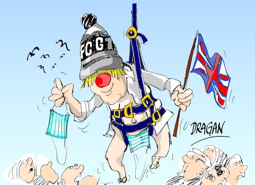 Cartoon: Boris Johnson-arrepentimiento (medium) by Dragan tagged boris,johnson
