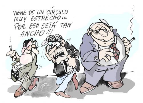 Cartoon: circulo (medium) by Dragan tagged circulo