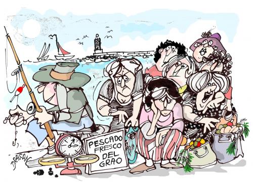 Cartoon: COMPRA (medium) by Dragan tagged compra