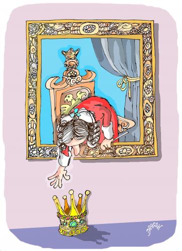 Cartoon: corona (medium) by Dragan tagged corona