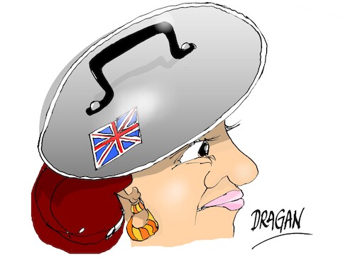 Cartoon: Kate Middleton-tapa (medium) by Dragan tagged kate,middleton,tapa