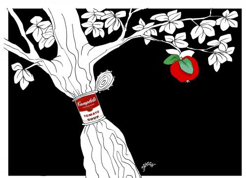 Cartoon: lata (medium) by Dragan tagged world,environment,day