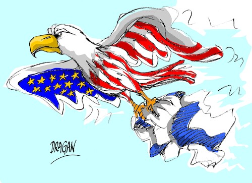 Cartoon: OTAN-finlandia (medium) by Dragan tagged otan,finlandia