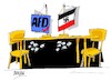 Cartoon: Alemania-reunion secreta (small) by Dragan tagged alemanija,afd,protestas