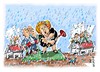 Cartoon: Angela Merkel-inundaciones (small) by Dragan tagged angela,merkel,inundaciones,alemania,cartoon