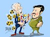 Cartoon: Biden-Zelenski-bomba sucia (small) by Dragan tagged iden,zelenski,bombasucia