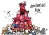 Cartoon: Jordi Pujol-ainxanet (small) by Dragan tagged jordi,pujol,cataluna,ciu,castillo,jumano,corrupcion,ainxanet,chorizo,politics,cartoon