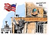 Cartoon: La embajada de EEUU en Berlin (small) by Dragan tagged la,embajada,de,eeuu,en,berlin,estados,unidos,alemania,escuchas,servicios,inteligencia,espionaje,politics,cartoon