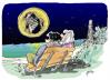 Cartoon: luna llena (small) by Dragan tagged nil,armstrong,apolo,11,la,luna