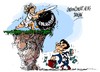 Cartoon: Nicolas Sarkozy-corrupcion (small) by Dragan tagged nicolas,sarkozy,corrupcion,francia,politics,cartoon