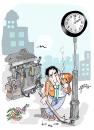 Cartoon: reloj (small) by Dragan tagged reloj,cita