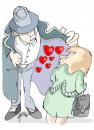 Cartoon: San Valentin (small) by Dragan tagged san,valentin